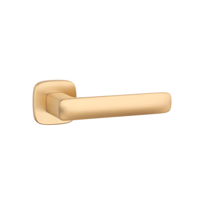 Klamka APRILE STELLA ROZETA QR SLIM 7MM KG - złoty matowy
