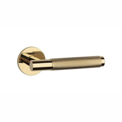 Klamka Aprile Molinia Slim R 7mm - złoty