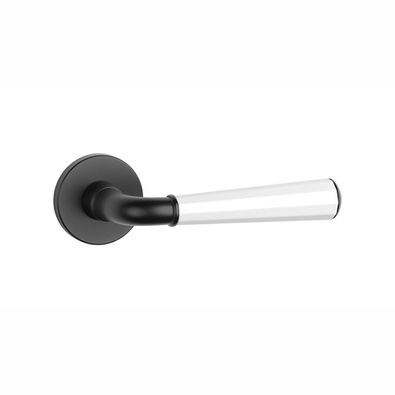 Klamka Aprile Marigold Slim R 7mm - czarny/biały