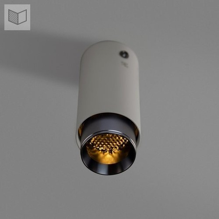 Reflektor Buster + Punch Exhaust linear szary/gun metal