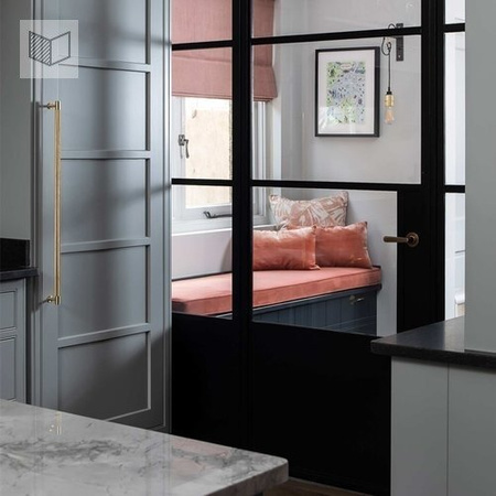 Uchwyt meblowy Buster+Punch Closet Bar cross - złoty