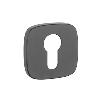 Rozeta APRILE QR SLIM 7MM BK - czarny matowy PZ