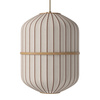 Lampa wisząca Bolia Lucén Pendant - cylinder Ø40 x H54 cm, oiled oak