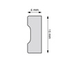 Listwa ozdobna Creativa LPC-56