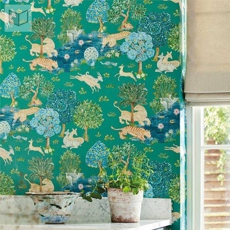 Tapeta Sanderson Caspian -  Pamir Garden 216766