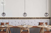Lampa wisząca Bolia Orb 15cm - szary