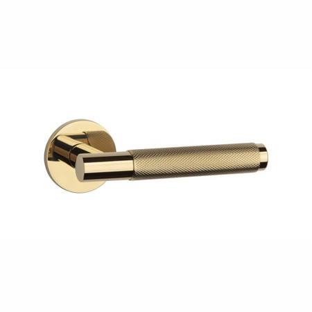 Klamka Aprile Molinia Slim R 7mm - złoty