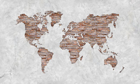 Fototapeta Wonderwall - Loft Map 35 0413 01