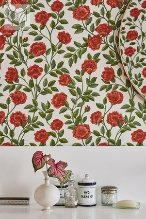 Tapeta Cole&Son Historic Royal Palaces – Great Masters - Hampton Roses 118/7016