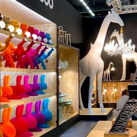 Lampa QeeBoo Kong VELVET XS złoty