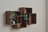Półka Bolia Quadro 2 Shelf - dąb bielony