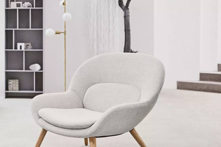 Fotel Bolia Philippa armchair Linea - blue