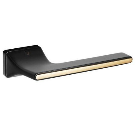 Klamka VDS Luca Insert czarny/złoty