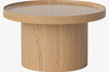 Stolik kawowy Bolia Plateau Coffee Table - Ø61cm - dąb 