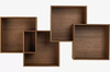 Półka Bolia Quadro 2 Shelf - orzech