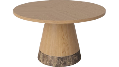 Stolik kawowy Bolia Piro Coffee Table Ø60cm dąb fornir / marmur