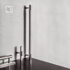 Uchwyt meblowy Buster+Punch Pull Bar Plate - srebrny S-16cm
