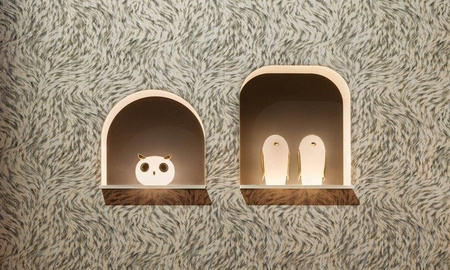 Tapeta Arte Moooi Extinct Animals - Blushing Sloth MO2041