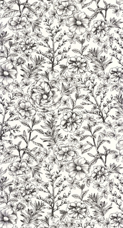 Tapeta Caselio Nos Gravures - Jardin De Beauregard 103060913