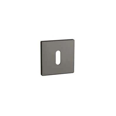 Rozeta APRILE Q SUPER SLIM 5MM US PVD - antracyt polerowany PVD OB