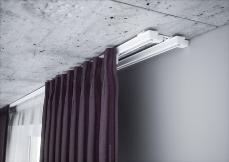 Szyna sufitowa Creativa - aluminiowa podwójna biała ZS2-150