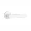 Klamka Aprile Alora Slim R 7mm - biała