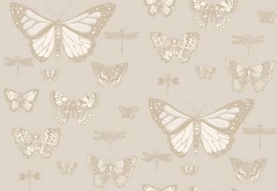 Tapeta Cole&Son Whimsical - Butterflies&Dragonflies 103/15064