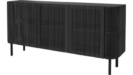 Komoda Bolia Cord Sideboard - czarny dąb