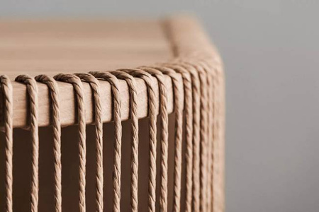 Komoda Bolia Cord Sideboard - czarny dąb