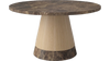 Stolik kawowy Bolia Piro Coffee Table Ø60cm dąb bielony / marmur