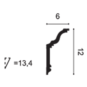 Listwa gzymsowa Orac Decor CX192