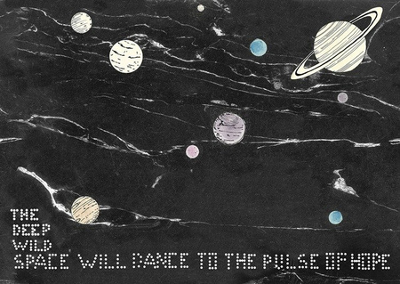 Fototapeta Wall & Deco - The Deep Wild Space WDDW1802