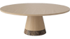 Stolik kawowy Bolia Piro Coffee Table Ø90cm dąb bielony fornir / marmur