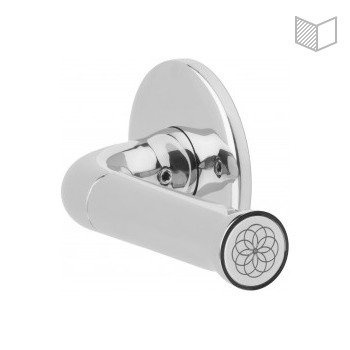 Klamka Formani Nour EV101/64 polerowana stal nierdzewna