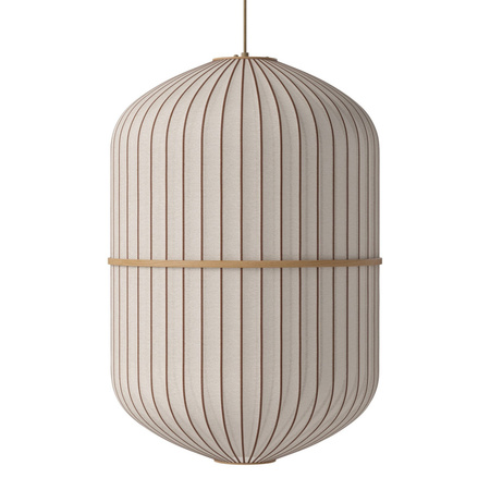 Lampa wisząca Bolia Lucén Pendant - cylinder Ø62 x H92 cm, oiled oak