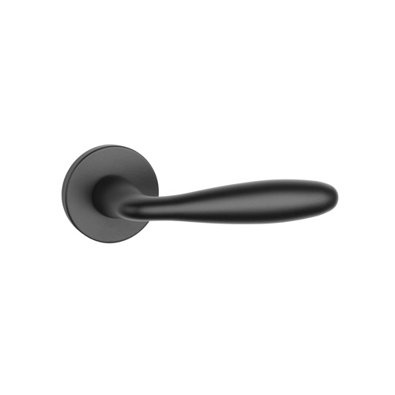 Klamka Aprile Verbena Slim R 7mm - czarna