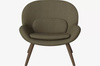 Fotel Bolia Philippa armchair Linea - green
