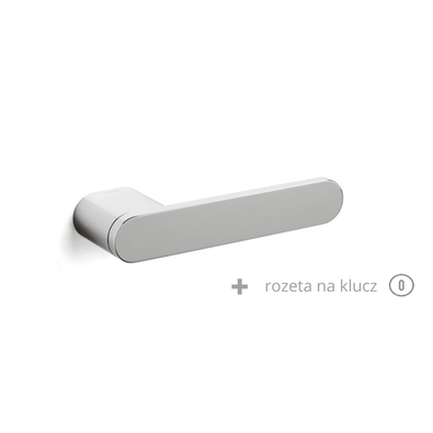 Klamka Olivari Radial chrom + rozeta na klucz