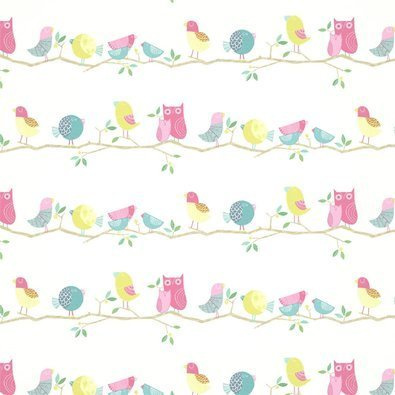 Tapeta Harlequin Book of Little Treasures - What A Hoot 112650
