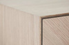 Komoda Bolia Luxe Sideboard - dąb czarny, czarne uchwyty