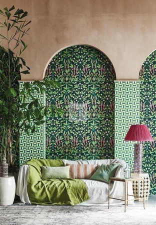 Tapeta Cole&Son Seville - Jasmine&Serin Symphony 117/10030