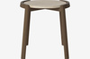 Stolik kawowy Bolia Mix Coffee table Ø46cm - beżowy travertine