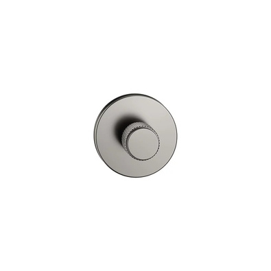 Rozeta Corona - okrągła Time WC slim, gunmetal, z redukcją 4/6