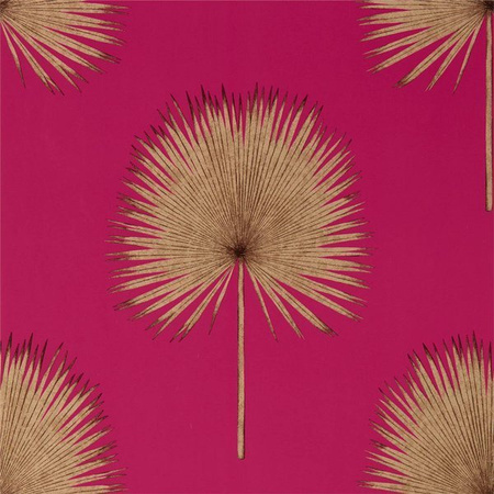 Tapeta Sanderson Glasshouse - Fan Palm 216638