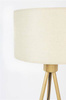 Lampa podłogowa FAN Zuiver bambusowa