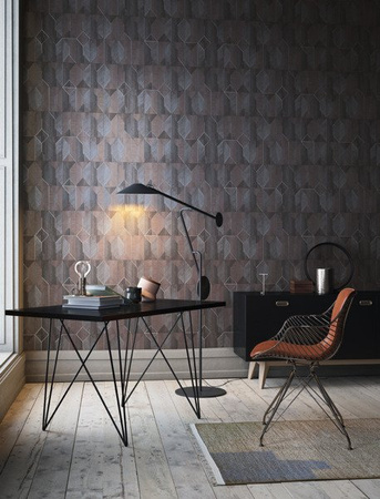 Tapeta Khroma Prisma - Marquetry PRI006