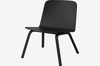 Krzesło Bolia Palm veneer lounge chair - dąb czarny