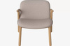 Fotel Bolia Cosh armchair z niskim oparciem London - grey brown