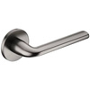 Klamka Corona Scandi Slim R - Na szyldzie okrągłym, gunmetal