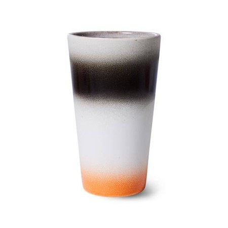 Kubek ceramiczny HKliving do latte 70's: bomb